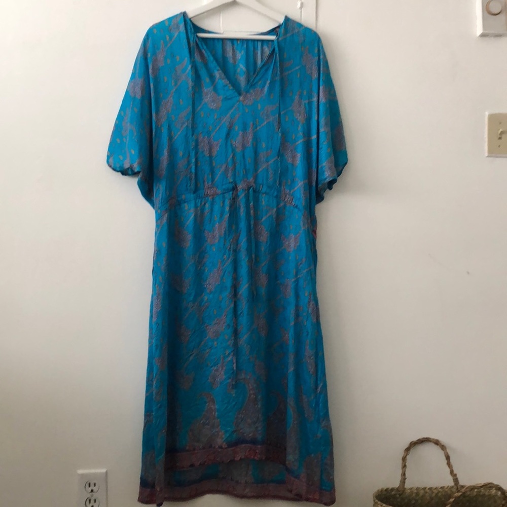 Matta NY Silk Saree Dress